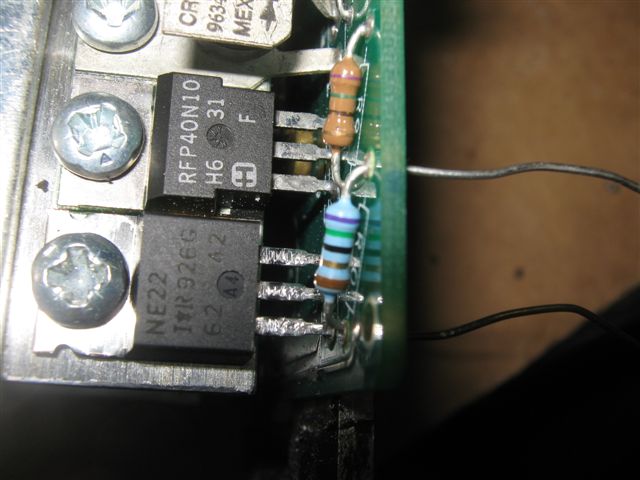 electronic components installation