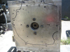 plate attached to the motor